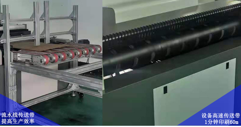 流水線傳送帶，提高生產(chǎn)效率，設(shè)備高速傳送帶，1分鐘可以精確打印60米